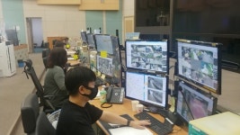 안산도시공사 통합관제센터, 추석 비상근무 돌입