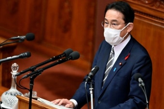 기시다 “韓 중요한 이웃, 관계 회복 위한 대응 강력 요구”…첫 국회 연설