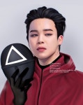 방탄소년단 지민 X 오징어 게임 팬아트에 마이크로소프트 열광
