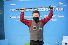 ‘당구여포’ 서창훈, 국내최초 3연속 전국당구대회 우승