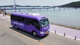 신안군 피플섬 !!! 전용 버스노선(암태 남강터미널 ~ 피플섬) 신설