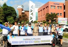 폴리텍대학 자전거 홍보단, 순천캠퍼스 방문