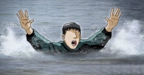 저수지 빠진 아이 구하려다… 물에 뛰어든 친척 6명 참변