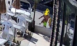 고성 카니발 옆집도 당했다…남성 두명 식당 수도로 샤워