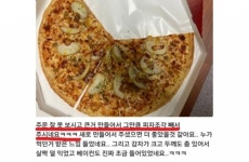 “누가 먹던 피자인 줄”…주문 착각 ‘빅피자’ 만들었다가 4조각 빼고 배달