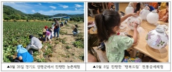 송파구, 드림스타트 사업으로 농촌체험 제공