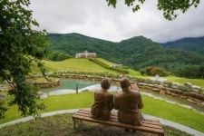 [가을정원 여행] 험한 세상의 다리 지나, 정선 로미지안