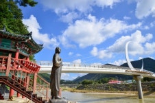 [가을정원 여행] 험한 세상의 다리 지나, 정선 로미지안