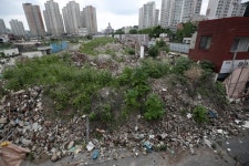 광주 학동 4구역 철거 공사 속도…공정률 91.2%