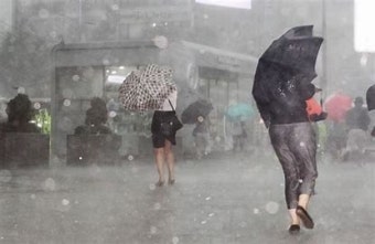 광주·전남 천둥·번개 동반한 최대 100mm 비…광주·나주·목포·무안·영암·함평·신안 ‘호우주의보’