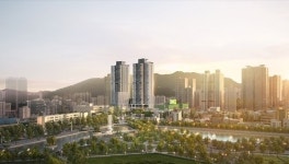 “서울숲 버금가는 역대급 규모” 부산 시민공원 인근 개발 관심…부산 시민공원 푸르지오 첫 분양 시작