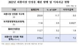 외환시장 안정 채권, GDP의 18%…연 이자만 7조원