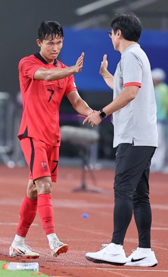 정우영 해트트릭…황선홍號, 조별리그 1차전 쿠웨이트에 9-0 대승[항저우AG]