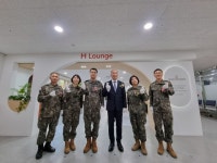 한화에어로, 국군홍천병원에 장병 휴식 공간 ‘H라운지’ 개소