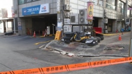 3년 전 쿵 흔들린 그 건물 주변 도로에 30m 크랙...시민들은 불안