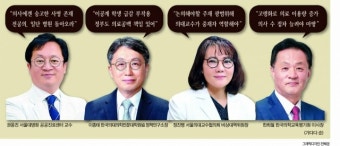 “의사는 환자곁으로…정부, 권위적 방식 내려놔야” 의대 증원 갈등에 의료계 4인 제언