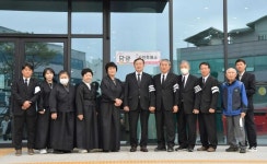 이병노 담양군수, 상중에도 사전투표장 방문해 투표 참여