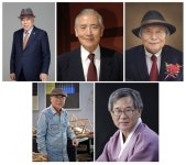 유상옥·김이환·김형구·김재관·이동희 관장, 자랑스런 박물관인상 수상