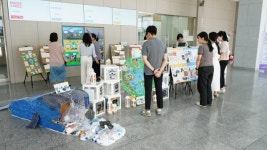 삼성전기, 환경의 달 맞아 사내 어린이집 환경 보호 전시회 개최