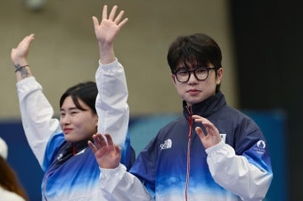 [울랄라포토] 박하준·금지현, ‘은메달 획득’