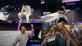 금메달 쾌감, ‘카스’와 함께…오비맥주, 펜싱 오상욱 TV광고 선보여