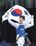 박태준, 8년만의 ‘금빛 발차기’