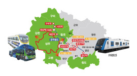 성주군, 교통 환경 오는 14일부터 확 바뀐다
