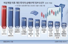 계엄사태 후 ETF 투자 개미 72% 미국에 쏠렸다