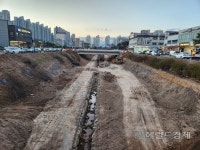 순천 신대천 45ｍ 폭넓힘 공사 연내 준공