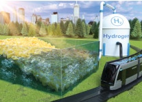 “태양광만으로 수소 생산 성공” 효율 5.9배↑…기계硏, 초대형 광전극 개발