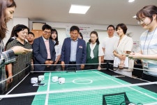 ‘망원2동에 피어난 혁신’... 박강수 마포구청장 아이들과 미래 기술의 꿈 나누다