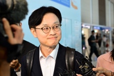 [헤럴드pic] 밝은표정의 김정관 산업부 장관