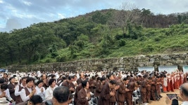 의성 고운사서 팔재계 수계대법회 열려…3,000여 명 신행 참여
