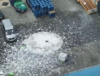 기후부, 충북 음성 화학물질 유출사고 현장 감식·영향조사 실시