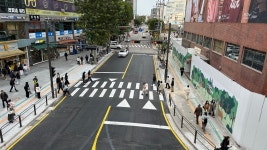 성동구, 성수역 2번 출입구 보행환경 개선...보행자 안전 강화