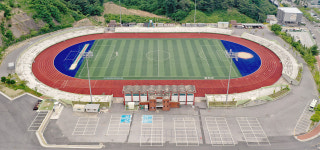 낡고 오래된 봉화 공설운동장 본부석 재건축…생활체육시설 현대화 추진