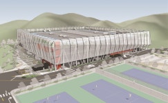 울산체육공원 테니스장 주차장 설계 당선작 선정