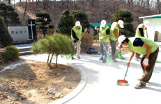 SK건설 나눔경영 `눈길`, `샘물의집` 산책로공사 마무리