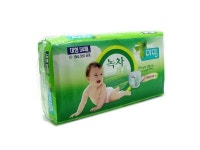 LG생건, 녹차성분 기저귀 `녹차 마망` 출시