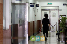 [포토]故 김지후 안치 경찰병원 장례식장엔 적막함만 가득