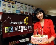삼성 파브(PAVV) 벌써 10번째 생일이예요