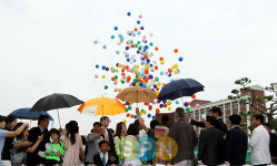 [포토]시각 장애인 전용 축구장 히딩크 드림필드 4호 개관