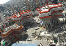 (名品단지)용현 엑슬루타워 디자인이 강한 아파트