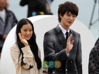 [포토]배우 아오이 유-오카다 마사키 `여러분 안녕하세요`