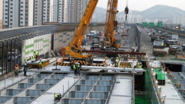 대우건설, 신공법 적용.. 중동IC 복구공사 1개월 앞당겨