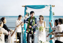 [포토]이천희 전혜진, 하와이 하우스 웨딩사진 공개
