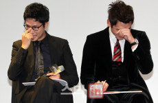 [포토]유준상-비 `고뇌(?)하는 두 남자`