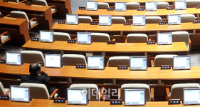 [포토]김창수 `나홀로 정치`