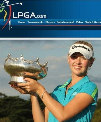 코르다, LPGA 호주오픈 우승..