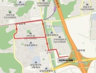 강일 첨단산업단지~상일동역 연결 버스노선 신설